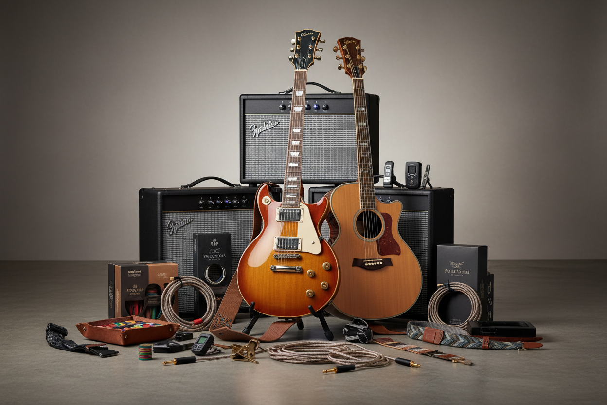 Chitarre, equipaggiamento e accessori