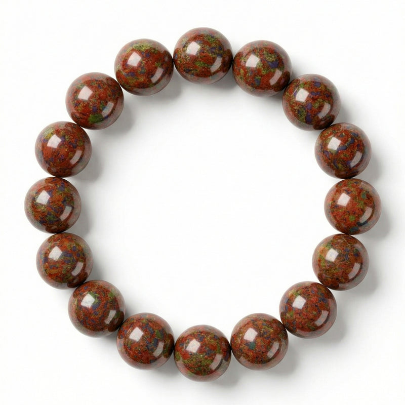 Bracciale Perline Medicina Tradizionale Cinese – Gioiello Benessere Feng Shui, Energia e Relax Naturale - Campeda