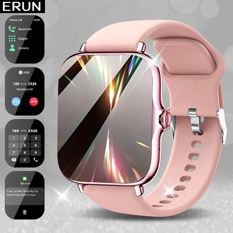 Smartwatch, Orologio da Donna con Schermo Touch da 1,84 Pollici, Cinturino Classico, con Avvisi di Chiamata/Avvisi di Messaggio/Promemoria Sveglia/Modalità Sportive Multiple e Molt