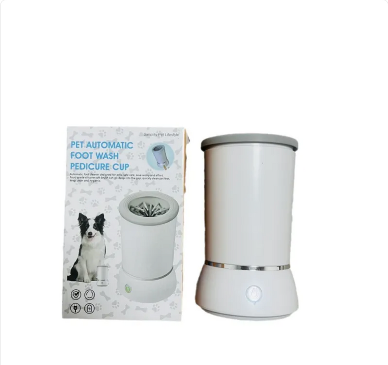 Pulitore automatico per zampe di cani e gatti
