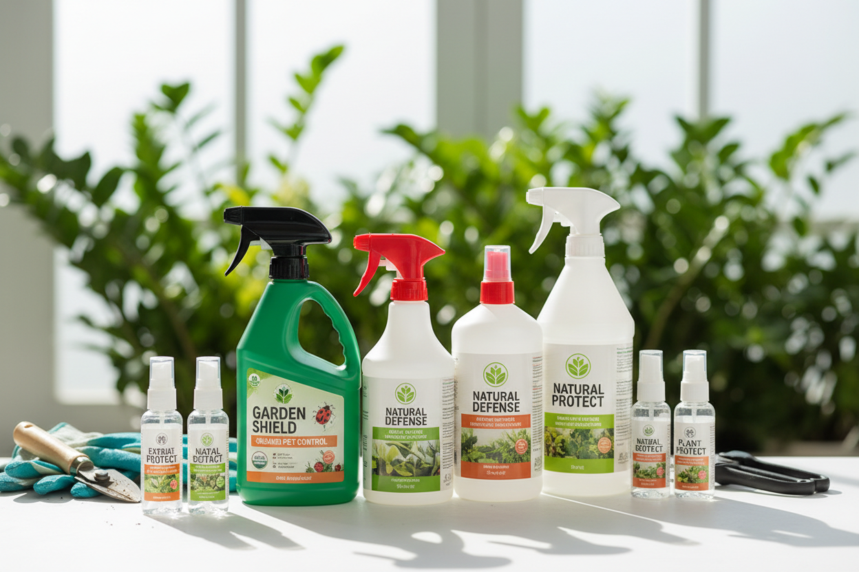 insetticida giardino prodotti e flaconi