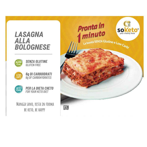 Lasagne KETO SENZA GLUTINE solo 6gr di carbo pronte in 1 minuto!
