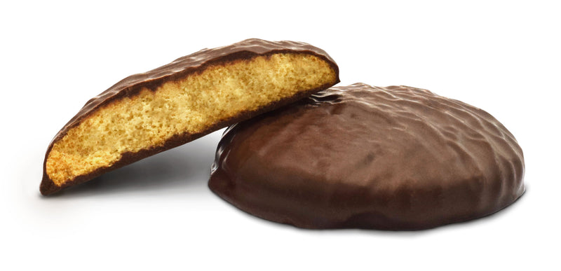 Biscotti KETO SENZA GLUTINE VANIGLIA ricoperti di cioccolato 0% zuccheri
