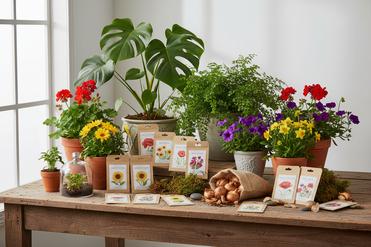 piante da giardino e da appartamento-semi-e-bulbi