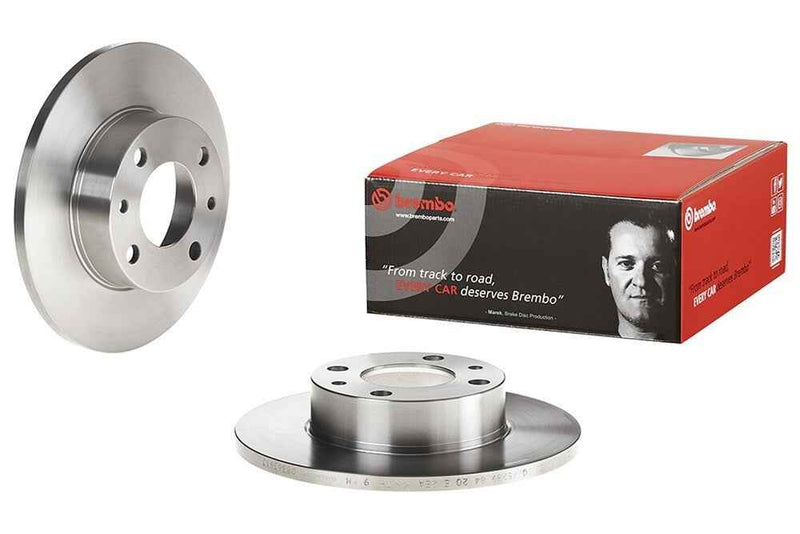 COPPIA DISCHI FRENO ANTERIORI + PASTIGLIE BREMBO FIAT PANDA (169) / PUNTO