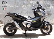 Portatarga Base x Honda XADV X-ADV 750 021 (monta frecce e luce targa original