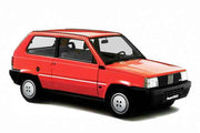 Fiat Panda 141 Coppia Prolunga Battitacco Batticalcagno Dx e Sx Neri 43/304