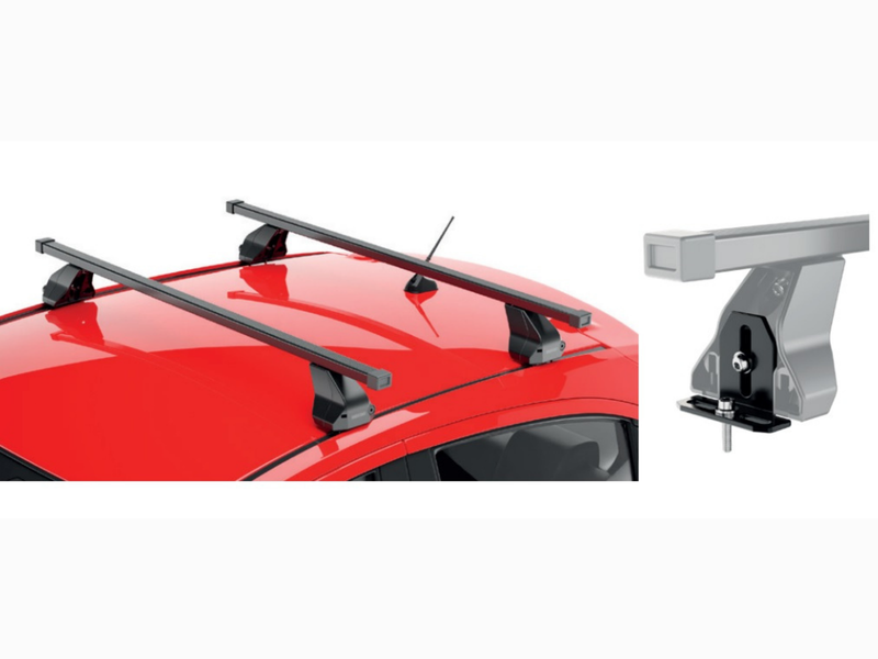 BARRE PORTATUTTO PORTAPACCHI PER FIAT MULTIPLA II 2004-2010 MENABO NERE
