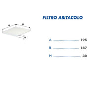KIT TAGLIANDO + 4 CANDELE FIAT 500 PANDA 169 312 - 1.2 BENZINA 44 51 KW 60 69 CV