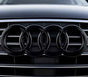 Emblema Audi Nero Lucido Anteriore Posteriore A1 A3 A4 A5 A6 A7 A8 Q2 Q3 Q4 Q5