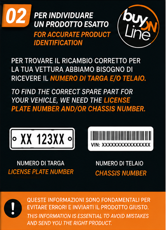 PANTINE PARASOLE DX FIAT BRAVO (198) 2007>2014 OEM 735499990
