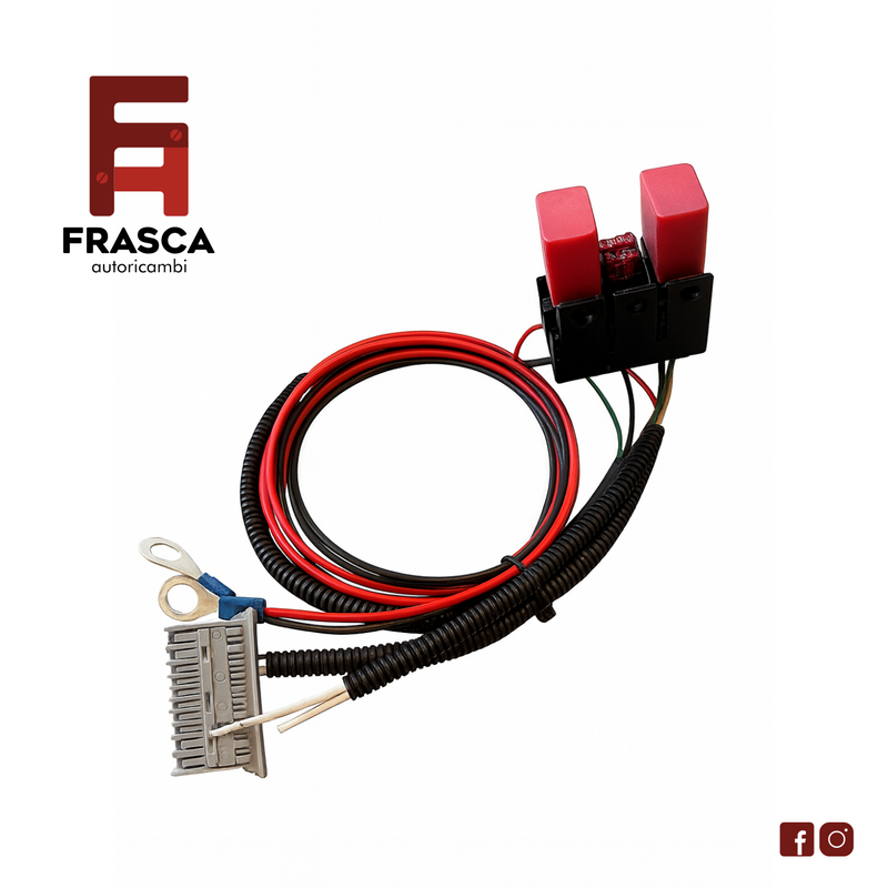 Kit Modifica Cablaggio Faro Panda 169 Riparazione Body Computer Anabbaglianti