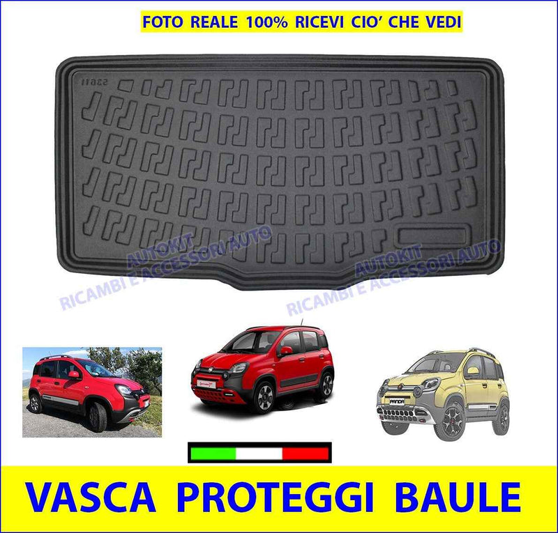 VASCA BAGAGLIAIO BAULE Specifica COMPATIBILE con FIAT PANDA 312 e 319 dal 2012