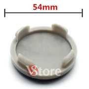 4 Tappi Coprimozzo per Cerchi in Lega Compatibili Con Ford 54 mm Blu