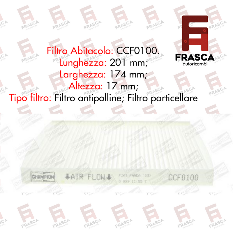 Kit Tagliando Tre Filtri + 4 Candele Fiat Panda 169 1.2 Benzina 60 CV 69 CV