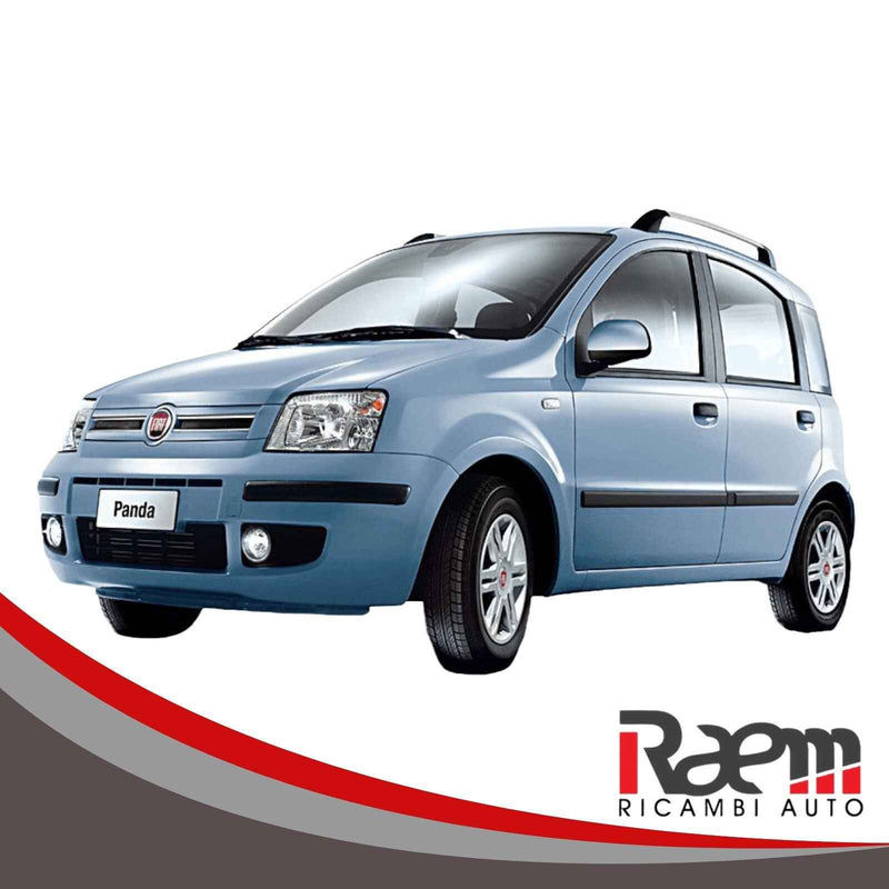 Coppia Alette Parasole DX+SX per FIAT Panda 169 dal 2003 con Specchio e Tasca