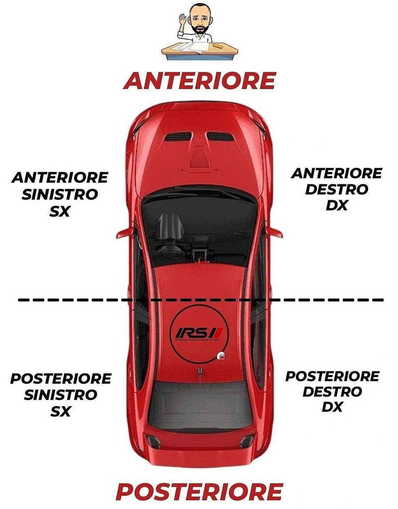 COPPIA FARI FANALI DX SX FIAT PANDA 169 DAL 2009 Al 2012 SPINOTTO VIOLA