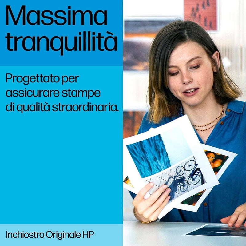 HP 305 Nero e Tricromia, 6ZD17AE, Confezione da 2 Cartucce Originali,