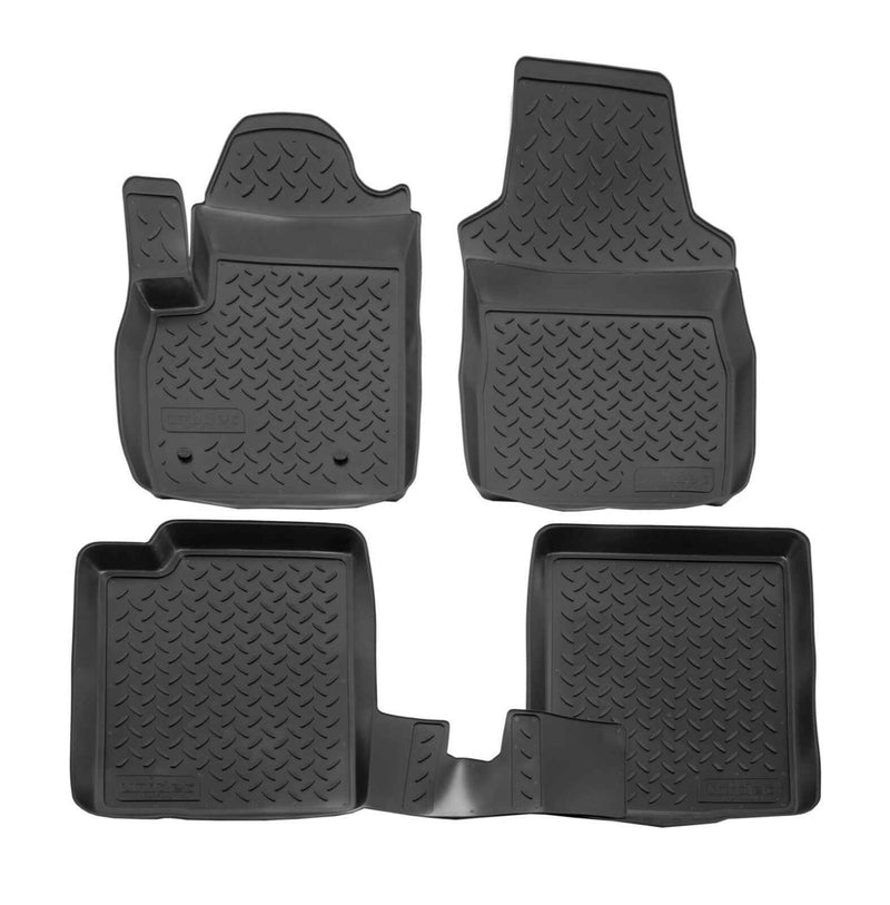 Tappeti Tappetini Auto In Gomma Per Fiat Panda 2003-2012 NORM Liners