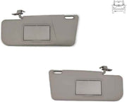 PANTINA ALETTA PARASOLE COPPIA DX E SX FIAT PANDA DAL 2003 CON SPECCHIO E TASCA