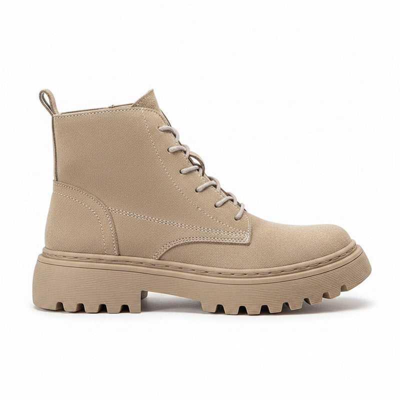Stivaletti Donna Platform con Strass – Boots Slip-On in Camoscio
