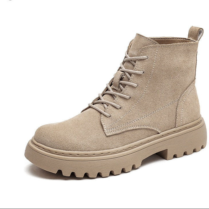 Stivaletti Donna Platform con Strass – Boots Slip-On in Camoscio