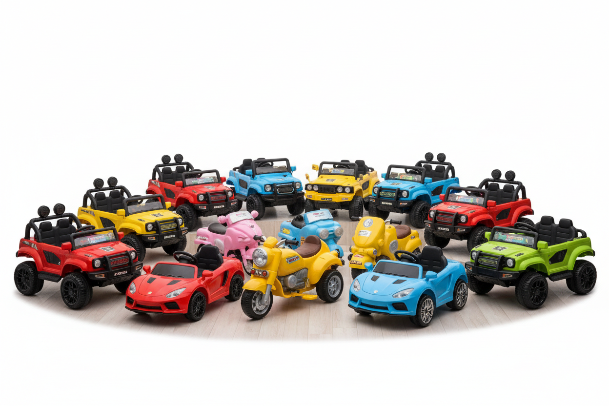 veicoli per bambini macchine e moto