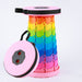Children'S Rainbow Folding Stool Portable Retractable Chair
