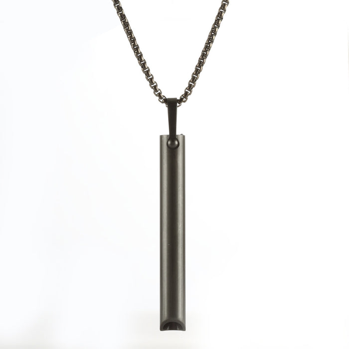 Adjustable Breathing Necklace and Breathing Ring Relieve Pressure Ornament Stainless Steel Decompression Jewelry