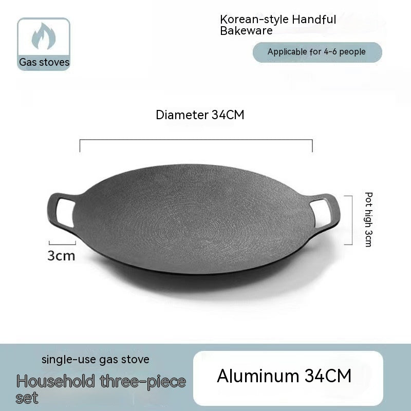 Home Medical Stone Barbecue Plate Outdoor Camping