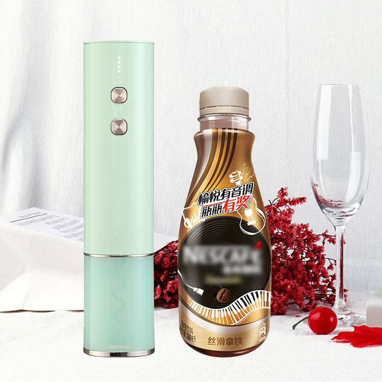 Stainless Steel Wine Electric Bottle Opener Creative Rechargeable