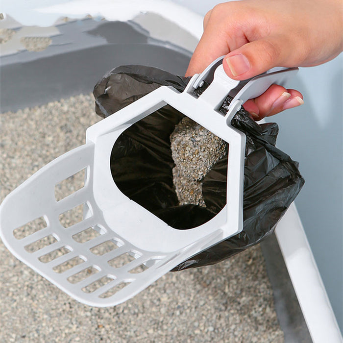 Self-Cleaning Cat Litter Scoop Cat Sand Litter Box Shovel Kitty Toilet Sandboxes Shovel Pets Poop Sand Clean Artifact Tool