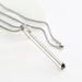 Adjustable Breathing Necklace and Breathing Ring Relieve Pressure Ornament Stainless Steel Decompression Jewelry