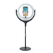 12" Dimmable Desktop Selfie LED Ring Light Stand Phone Holder Makeup Live Vedio
