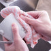 Kitchen Cleaning Rag Coral Fleece Dish Washing Cloth Super Absorbent Scouring Pad Dry and Wet Kitchen Cleaning Towels Lazy Cleaning Supplies