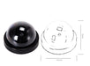 Black Plastic Smart Indoor Outdoor Dummy Home Dome Fake CCTV Security Camera with Flashing Red LED Light