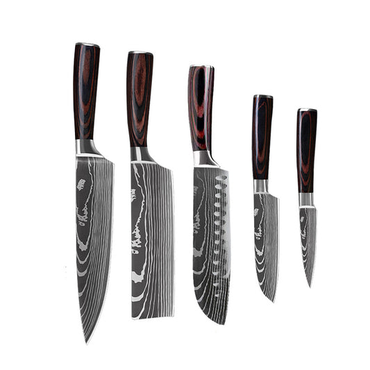 6 Piece Set 8 Piece Set 10 Piece Set Knife Chef'S Knife Chef'S Knife Kitchen Knife Cooking