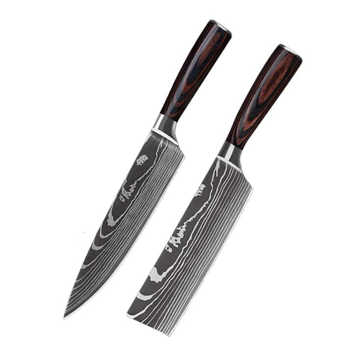 6 Piece Set 8 Piece Set 10 Piece Set Knife Chef'S Knife Chef'S Knife Kitchen Knife Cooking