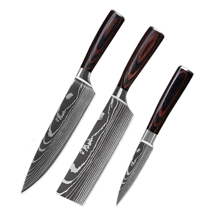 6 Piece Set 8 Piece Set 10 Piece Set Knife Chef'S Knife Chef'S Knife Kitchen Knife Cooking