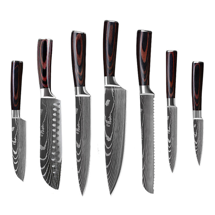 6 Piece Set 8 Piece Set 10 Piece Set Knife Chef'S Knife Chef'S Knife Kitchen Knife Cooking