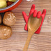 Prevent Overflow Practical Kitchen Gadgets Finger Shaped Pot Covers Anti-Overflow Lifting Soup Spoon Shelf Holder Spoon Rests