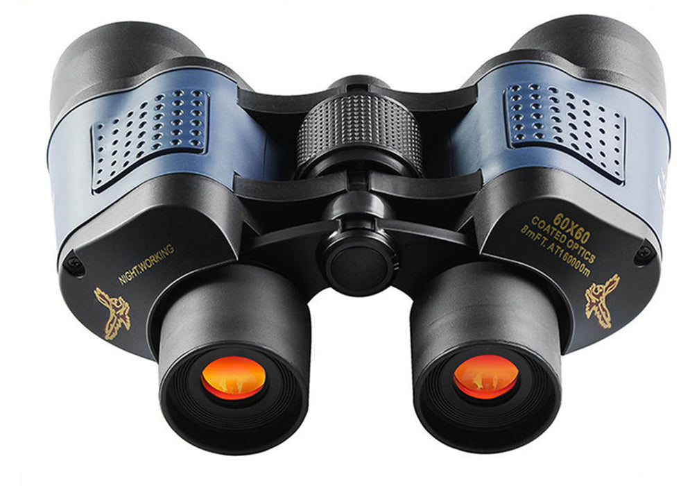 Binoculars 60X60 Powerful Telescope 160000M High Definition for Camping Hiking Full Optical Glass Low Light Night Vision