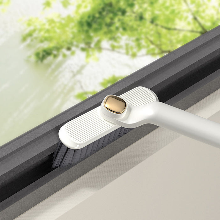 Multi-Function Rotating Crevice Cleaning Brush Kitchen Toilet Tile Joints Dead Angle Crevice Gap Cleaner Brush for Shower Floor