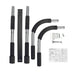 Adjustable Indoor Fitness Door Frame Pull up Bar Wall Chin up Bar Training Horizontal Bar for Home Workout Fitness Equipment