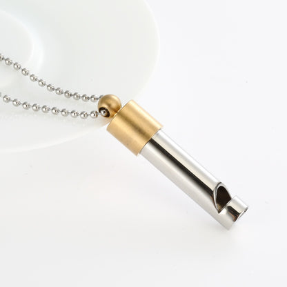 Pendant Whistle Blow Adjustment Breathing Decompression