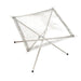 42X42X32Cm Portable Fire Pit Outdoor Camping Small Size Collapsing Steel Mesh Fireplace Foldable Camping Backyard Beach Wood Burning Barbecue