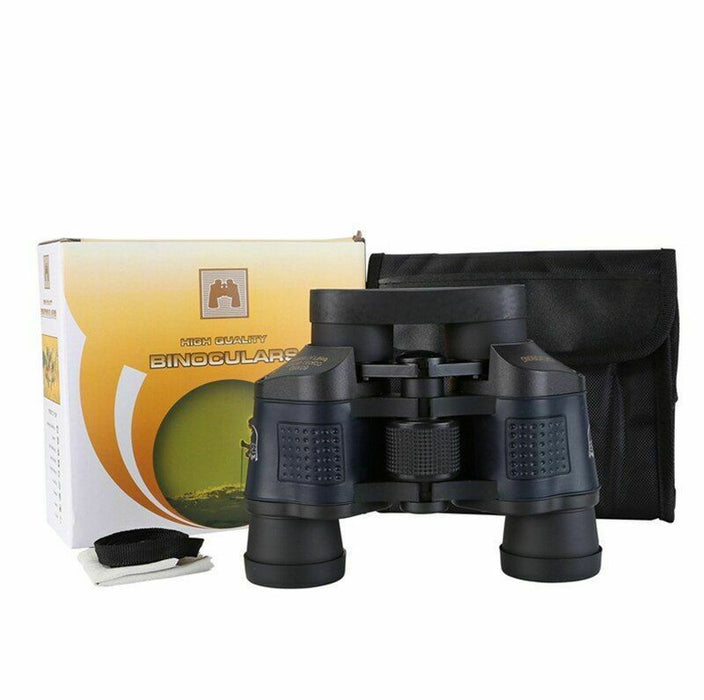 Binoculars 60X60 Powerful Telescope 160000M High Definition for Camping Hiking Full Optical Glass Low Light Night Vision