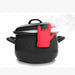 Prevent Overflow Practical Kitchen Gadgets Finger Shaped Pot Covers Anti-Overflow Lifting Soup Spoon Shelf Holder Spoon Rests