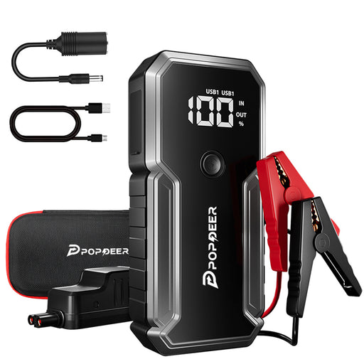 [Preorder]  PD-J02 23800Mah 3000A Jump Starter with QC 3.0 Fast Charging for 10.0 Gas/8.0L Diesel