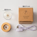 LED Night Light Flower Crystal Ball Children Night Lamp with Woodern Base Bedroom Ambient Light Creative Gift Night Light